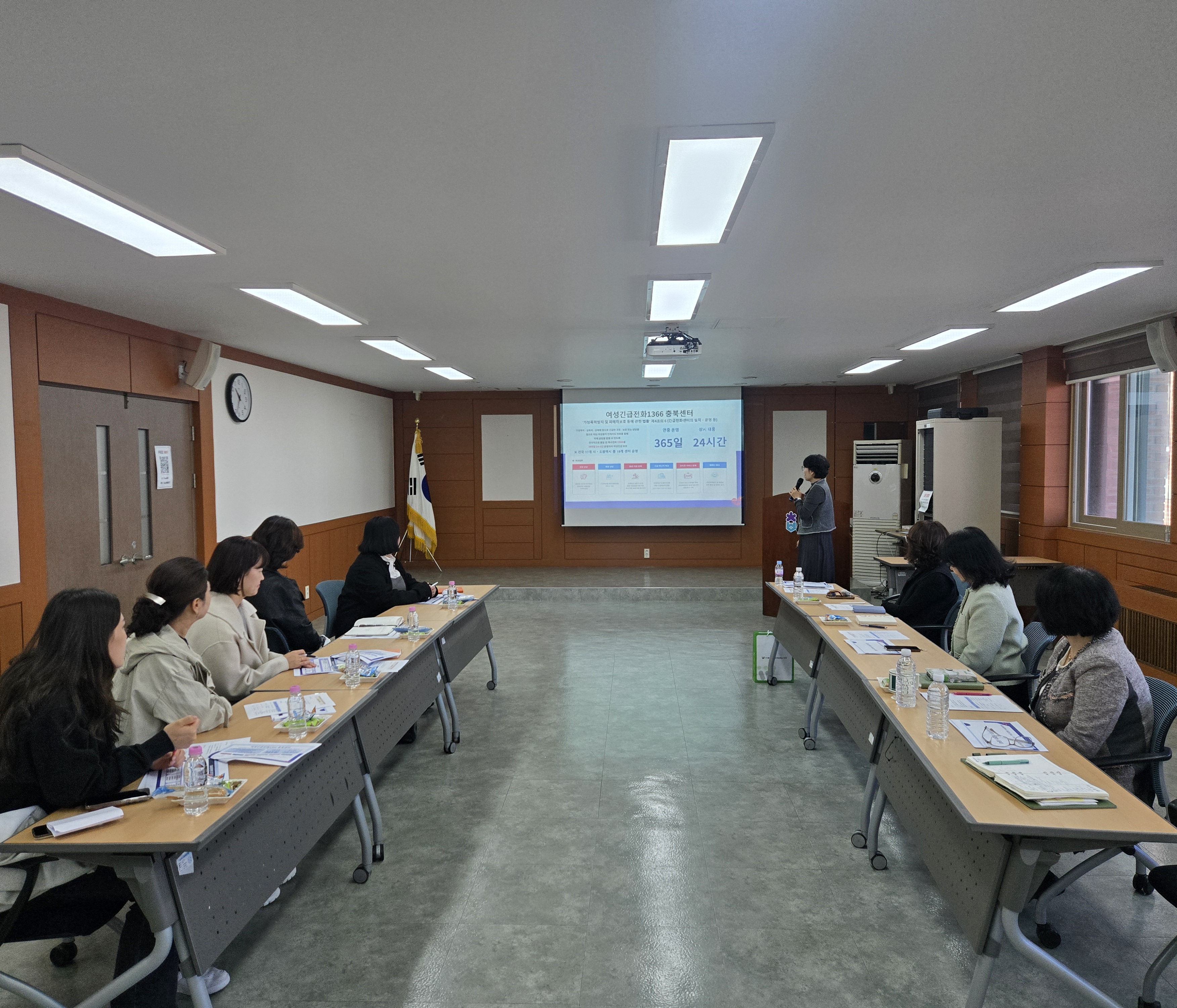 (사)충북여성인권부설상담소 늘봄 해봄 신입상담원 및 실습생 기관방문 [첨부 이미지1]